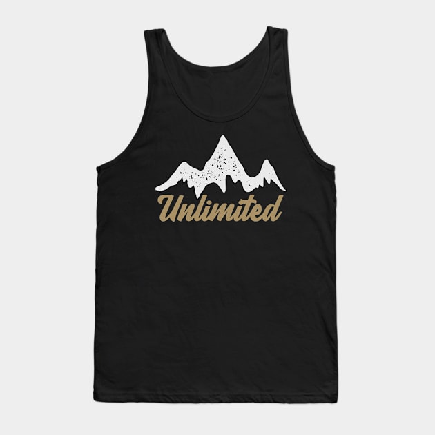 You Have No Limits Tank Top by MrDrajan